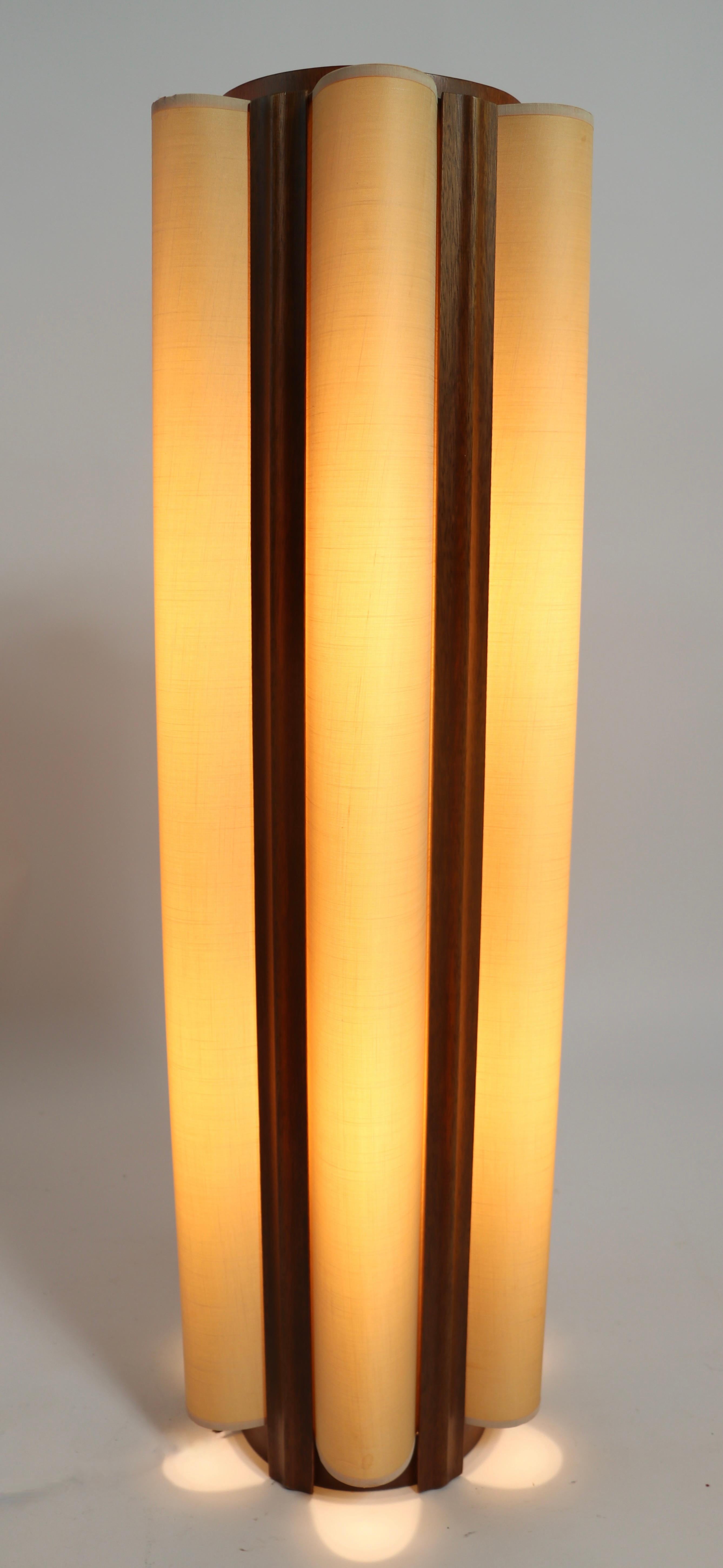 Mid Century Cylinder Lamp Att. to the  Modeline Lamp Company 2