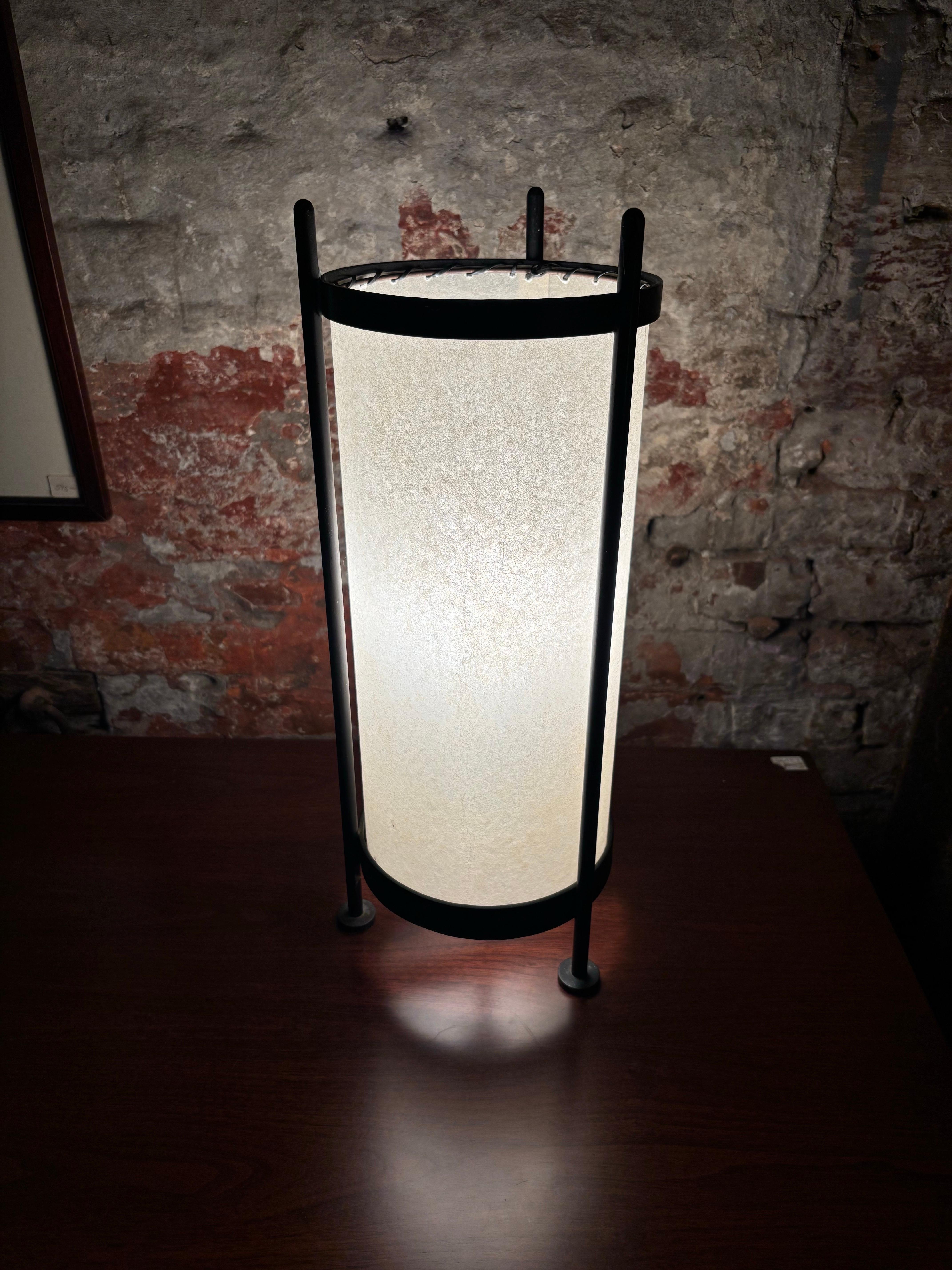 Mid-Century Cylinder Table Lamp 3