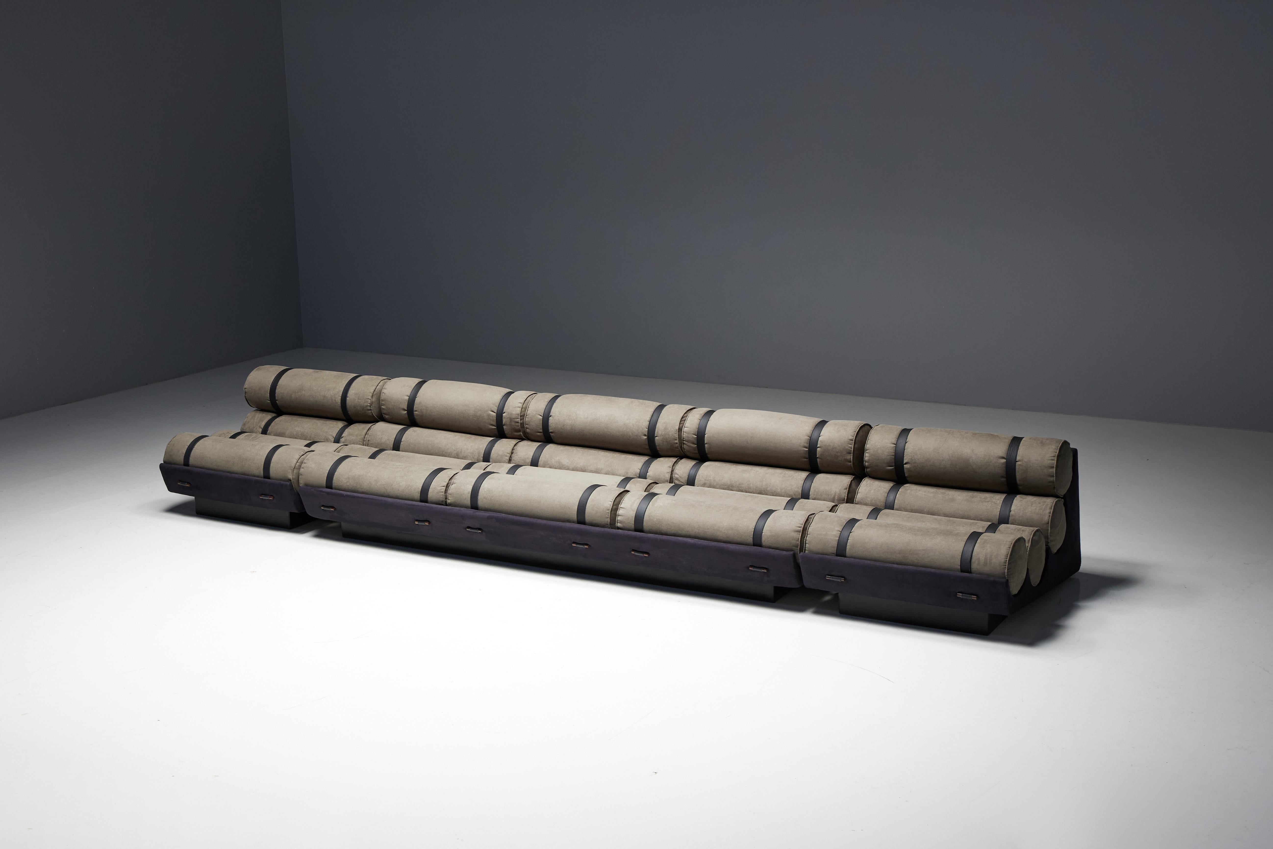 Mid-Century Cylindrical Lounge Chair, Brazil, 1970s For Sale 10