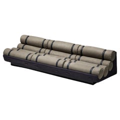 Mid-Century Cylindrical Sofa, Brazil, 1970s