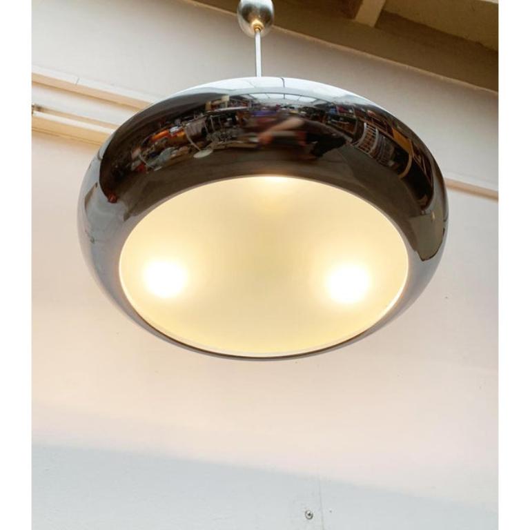 Ceco Lampada a sospensione da soffitto ceca di metà secolo di Josef Hurka per Napako, anni '50 in vendita