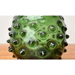 Mid-Century Czech Glass Vase by Frantisek Kondella for Prachen, 1960s