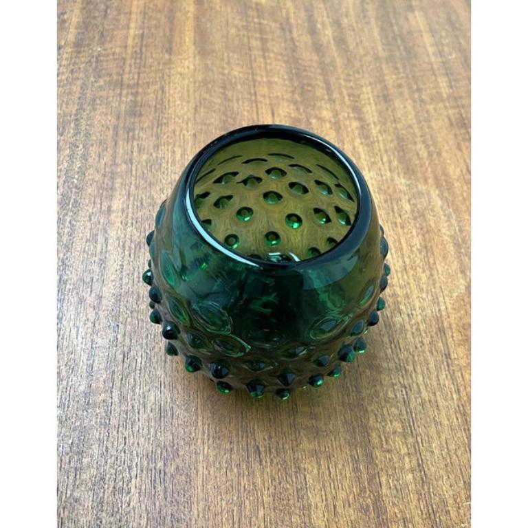 Mid-Century moderno Vaso in vetro ceco di metà secolo di Frantisek Kondella per Prachen, anni '60 in vendita