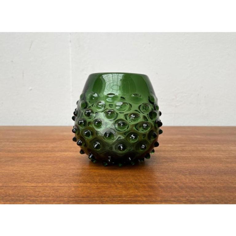 XX secolo Vaso in vetro ceco di metà secolo di Frantisek Kondella per Prachen, anni '60 in vendita