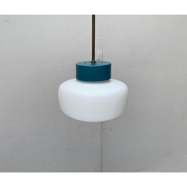 Lampada a sospensione minimalista ceca di metà secolo, anni '60 in vendita 3