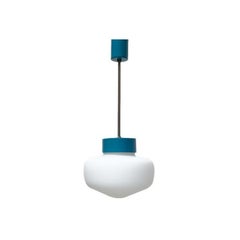 Tschechische minimalistische Mid-Century-Pendelleuchte, 1960er Jahre