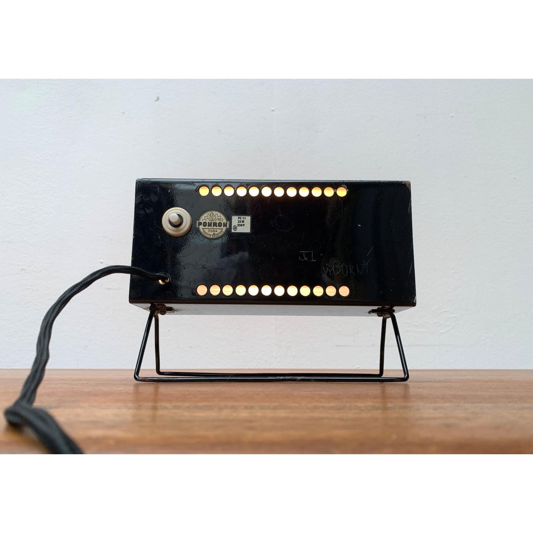 Mid-Century Czech Minimalist Table Lamp from Pokrok, 1960s For Sale 5