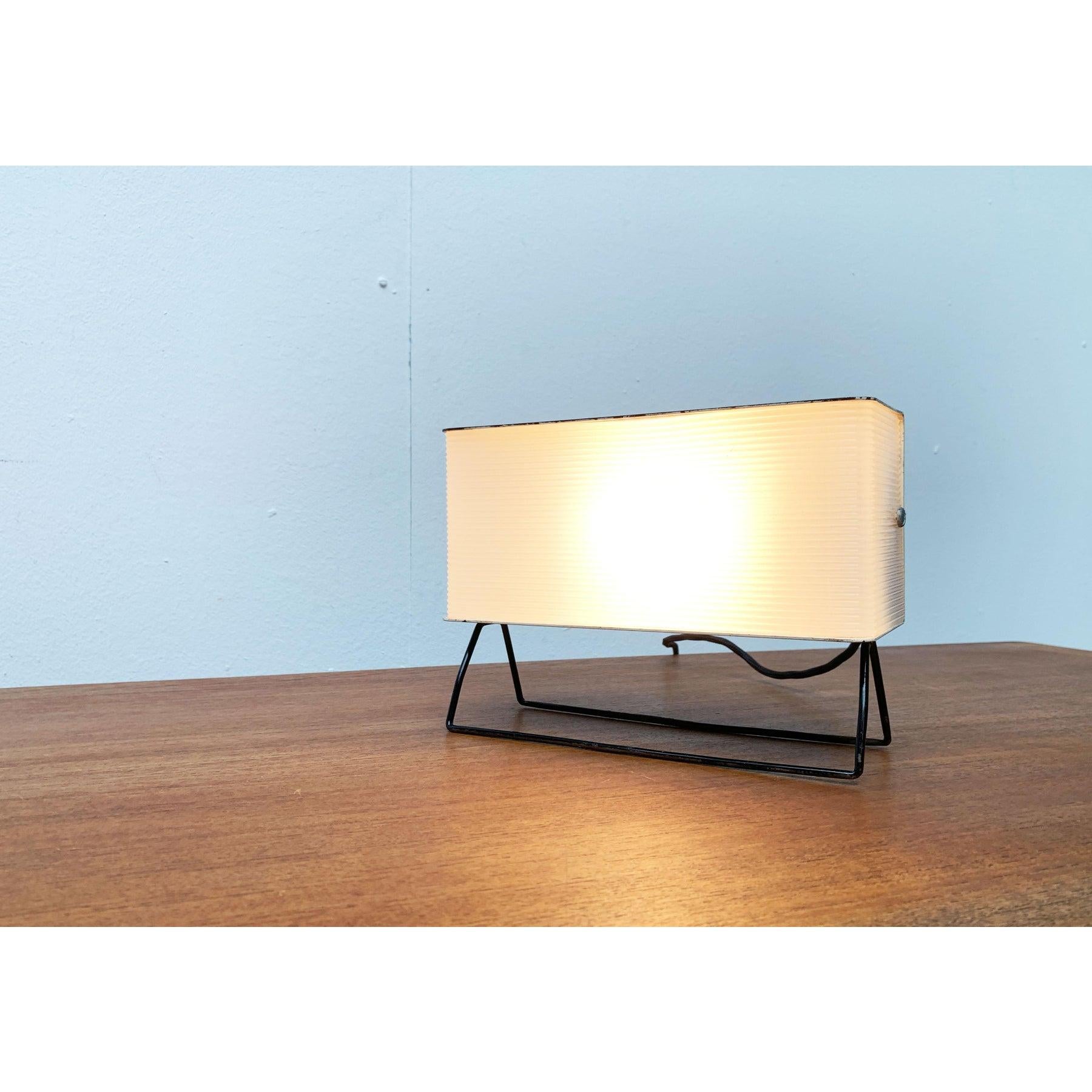 20th Century Mid-Century Czech Minimalist Table Lamp from Pokrok, 1960s For Sale
