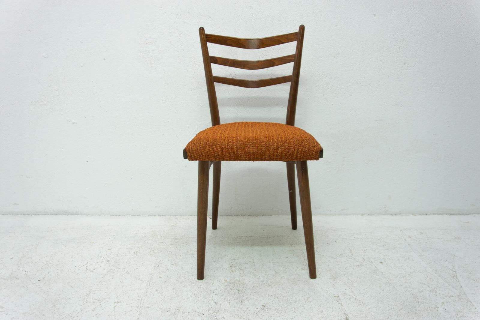 Midcentury Czechoslovak Dining Chairs, 1960s, Set of Four 1