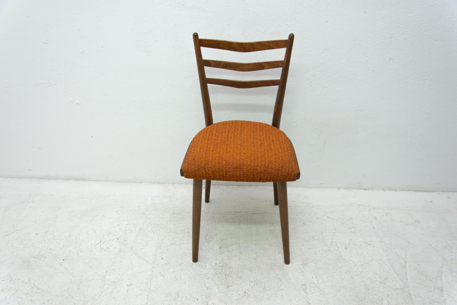 Midcentury Czechoslovak Dining Chairs, 1960s, Set of Four 2