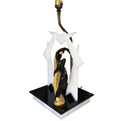 Lampada scultorea in acrilico Midcentury Dancers di Moss