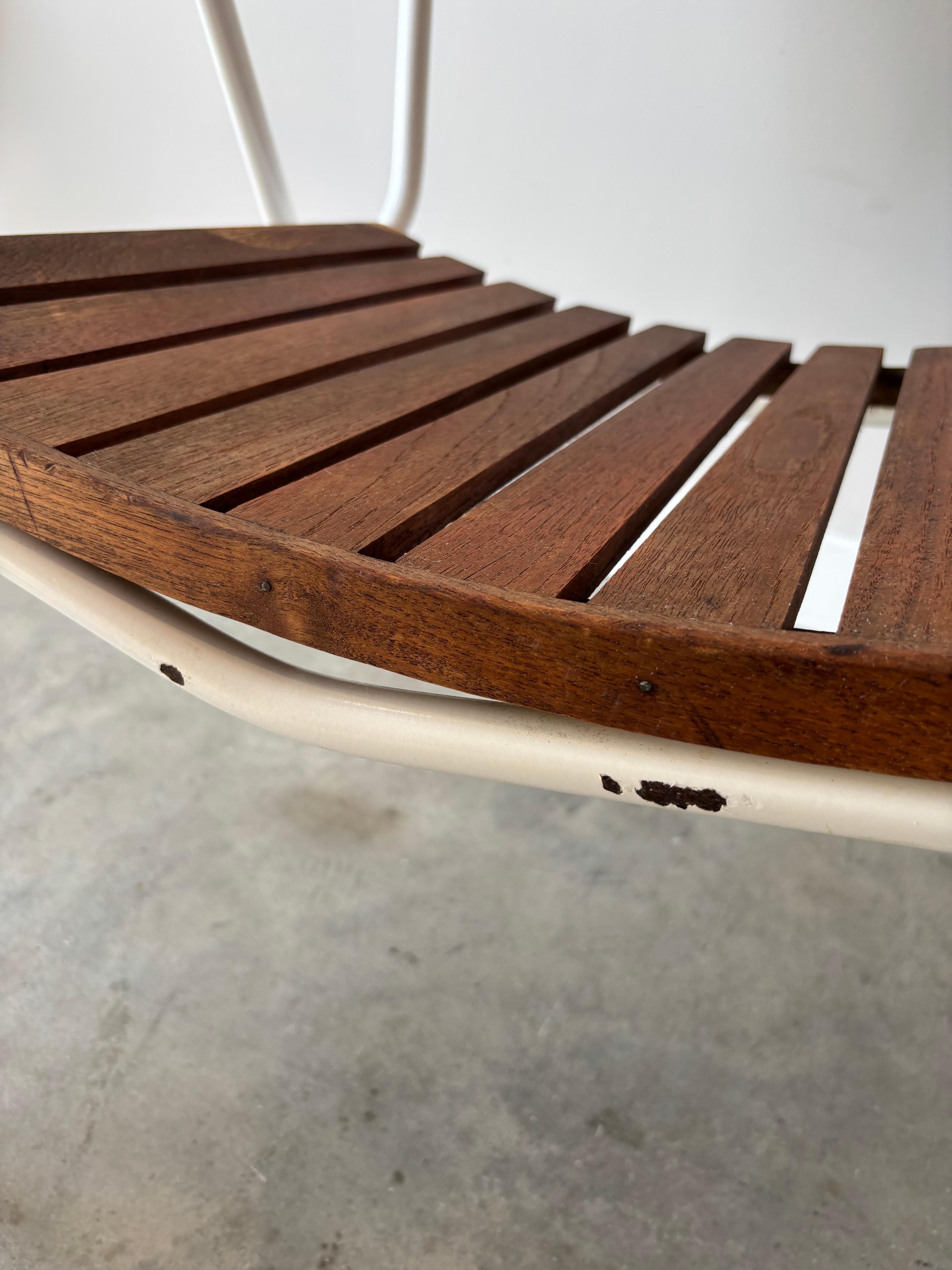 Mitte des Jahrhunderts Daneline Patio Set - Tisch und vier Stühle, CIRCA 1960er im Angebot 5
