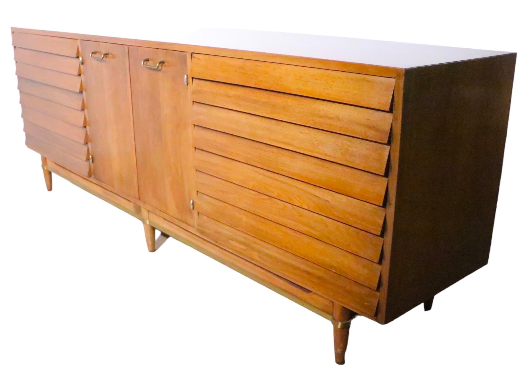Mid-Century Modern Mid Century Dania Dresser by Merton Gershun for American of Martinsville C 1950s