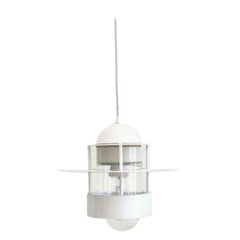 Lampe à suspension Albertslund danoise du milieu du siècle par Jens Møller-Jensen, années 1960