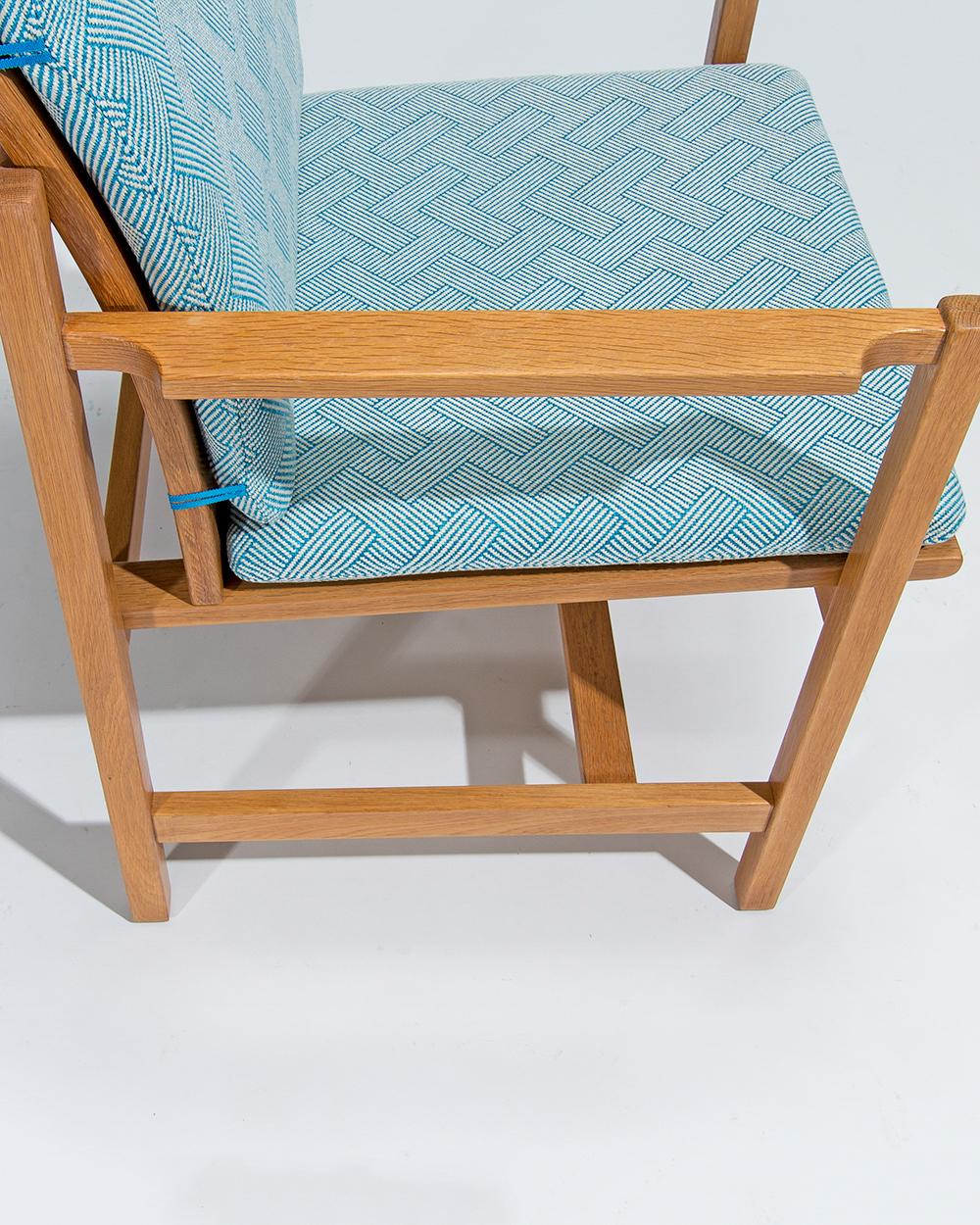 20ième siècle Fauteuils danois du milieu du siècle par Borge Mogensen, années 1960 en vente
