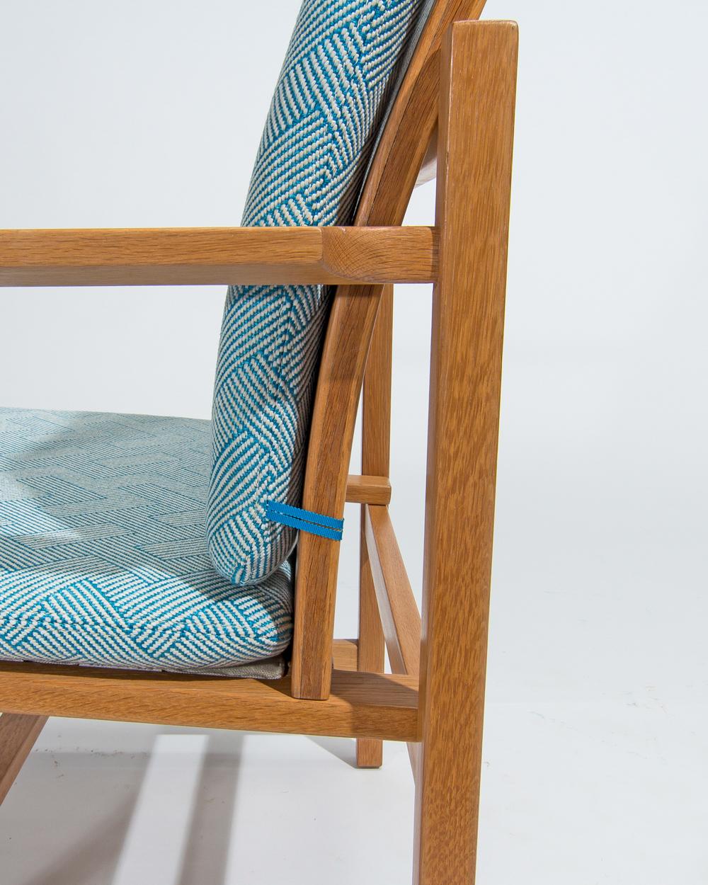 Chêne Fauteuils danois du milieu du siècle par Borge Mogensen, années 1960 en vente