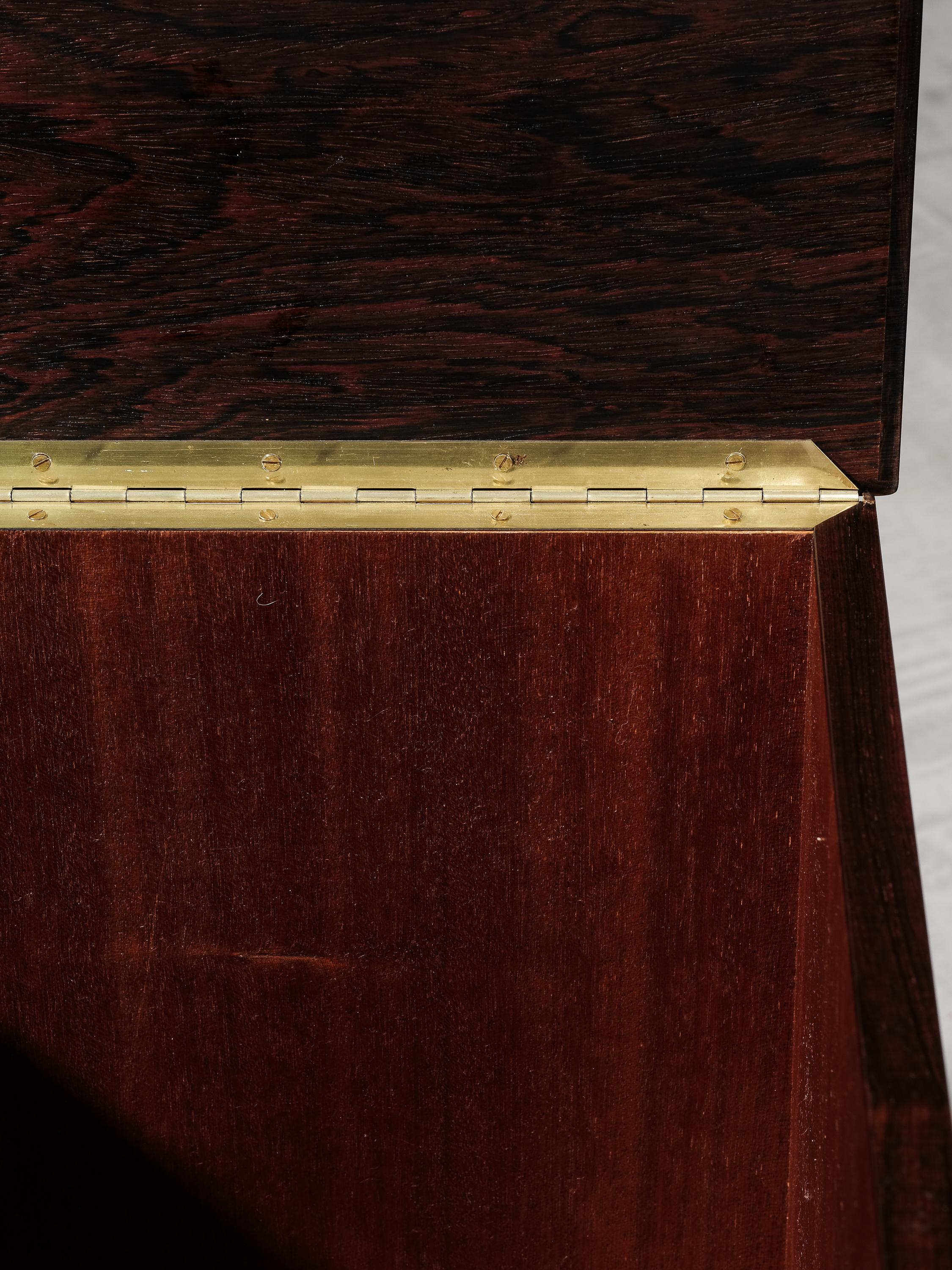 Mid-20th Century Mid-Century Danish Bar Cabinet in Palisander by Kai Kristiansen, 1960s For Sale