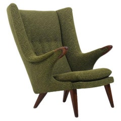 Vintage Mid Century Danish Bear Lounge Chair by Bent Møller Jepsen