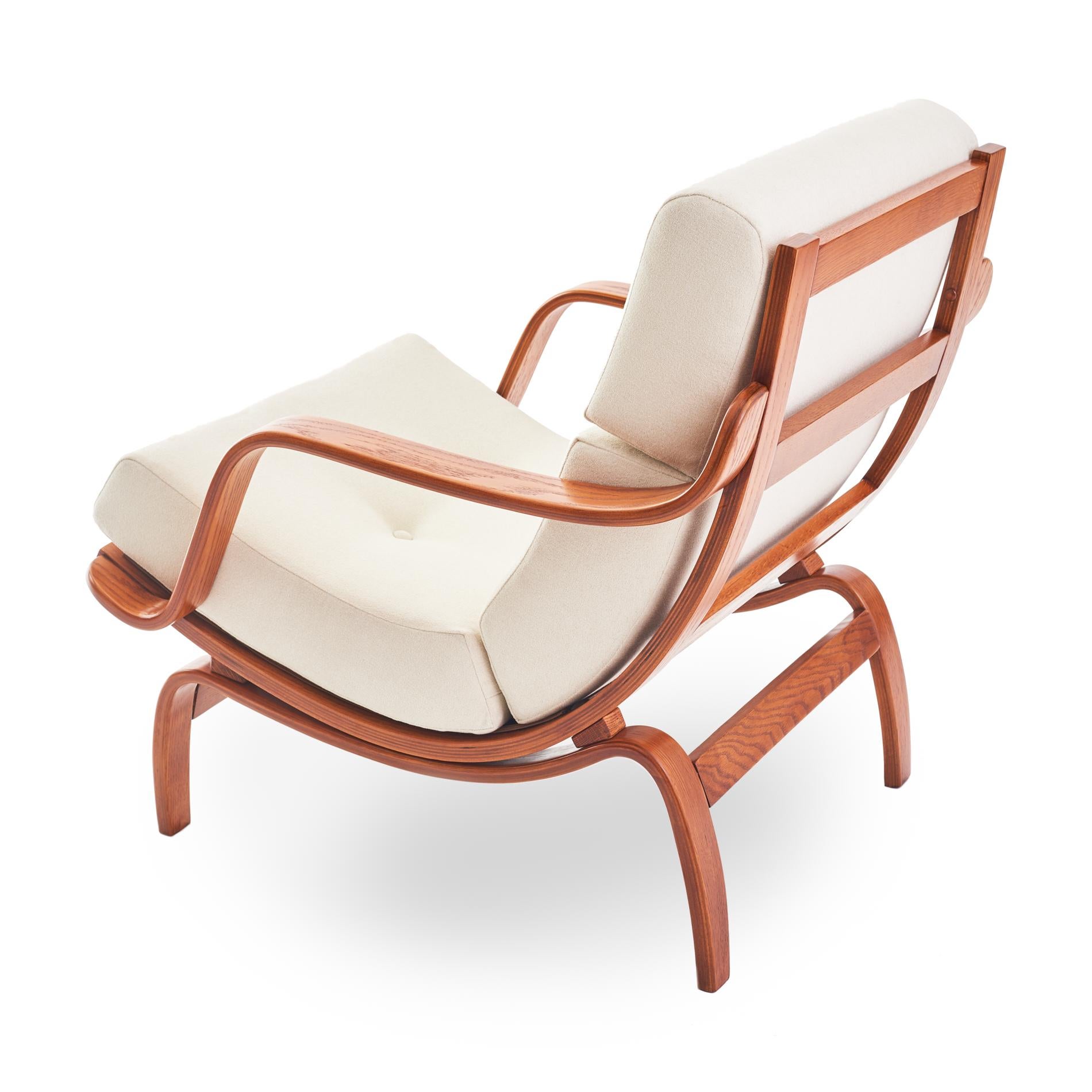 vintage bentwood lounge chair