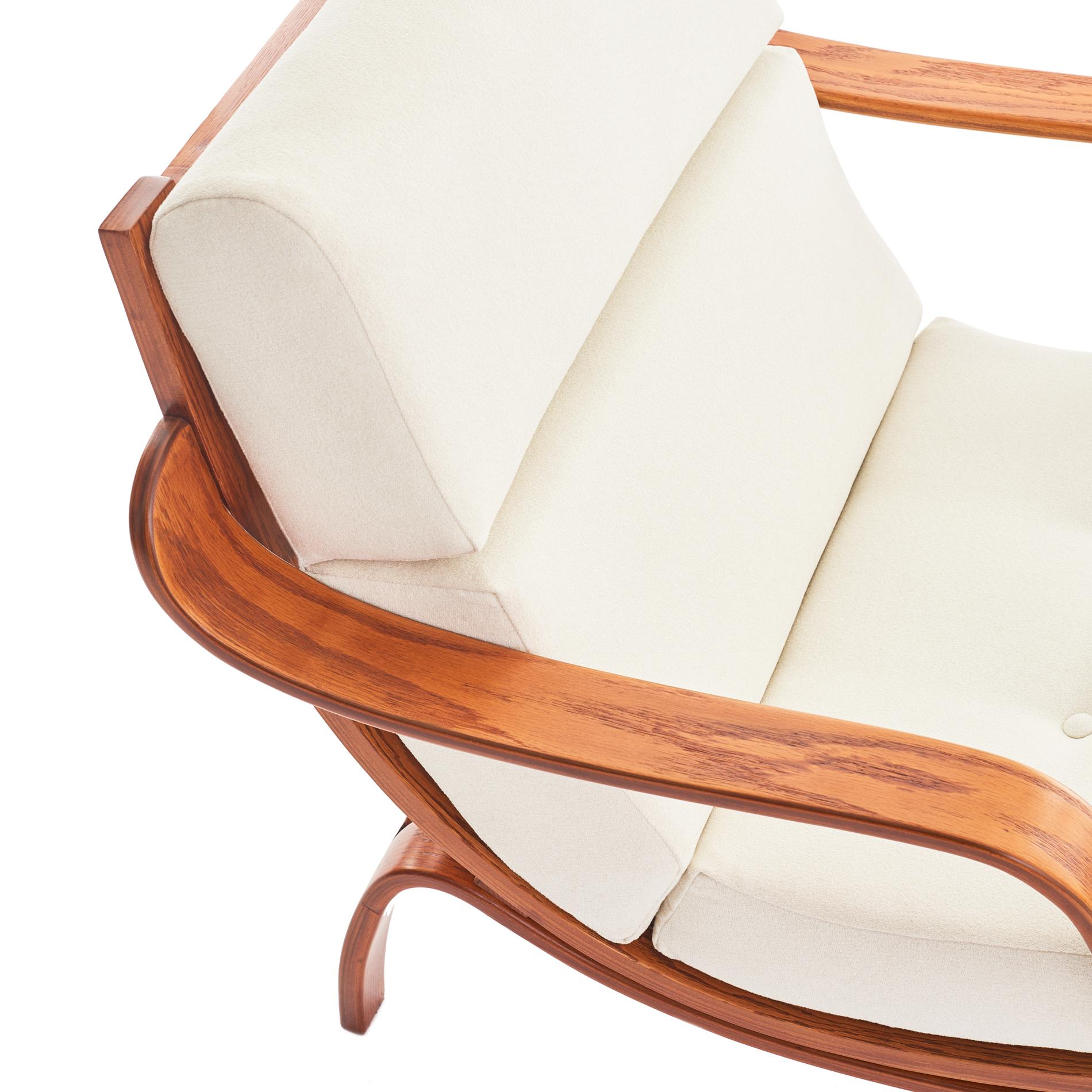 Mid-Century Modern Midcentury Danish Bentwood Lounge Chair