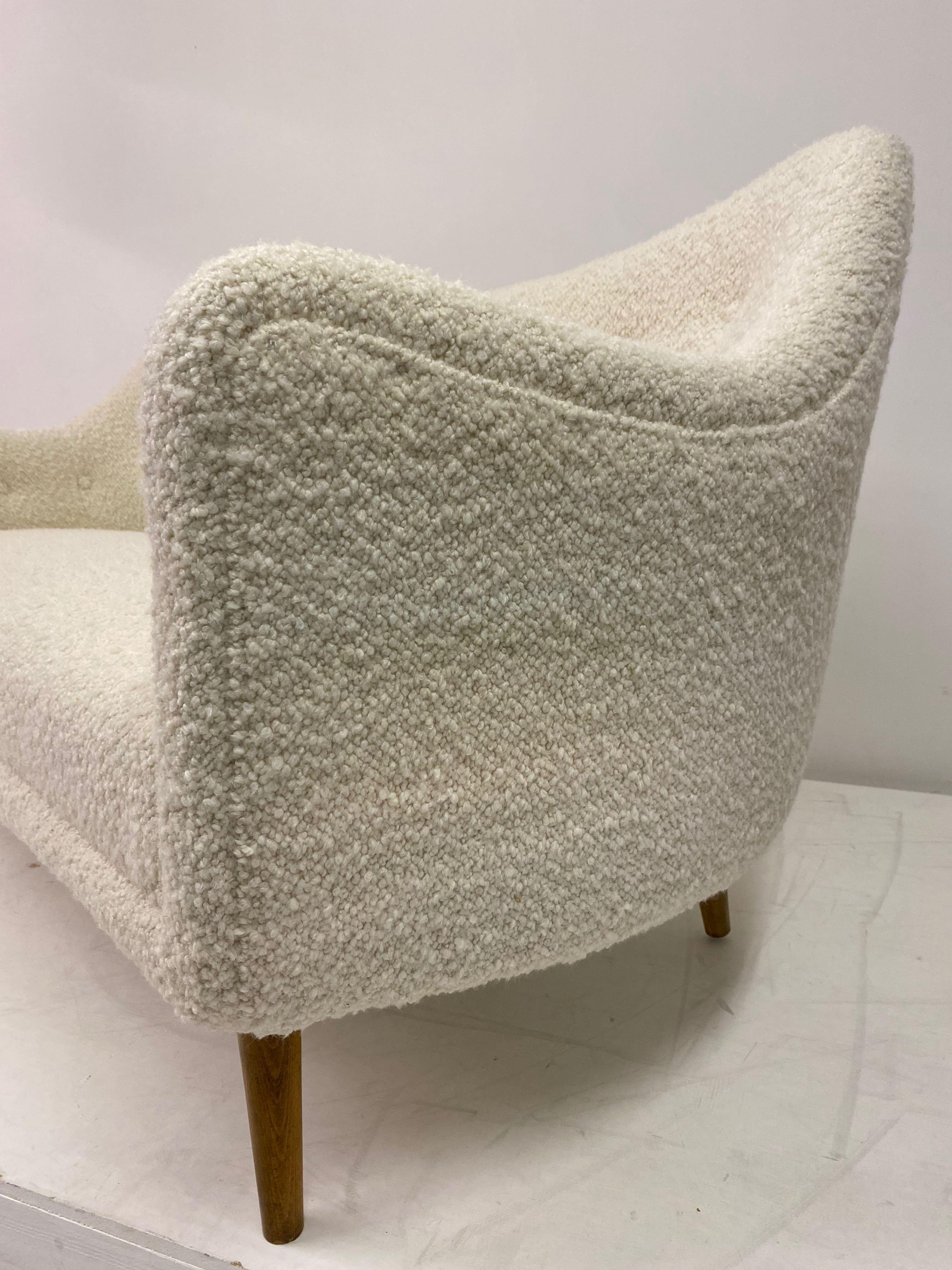 Mid Century Danish BO64 Sofa by Finn Juhl in Boucle 9