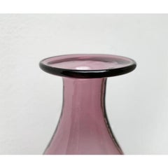 Mid-Century Danish Bottle Glass Vase, 1960s