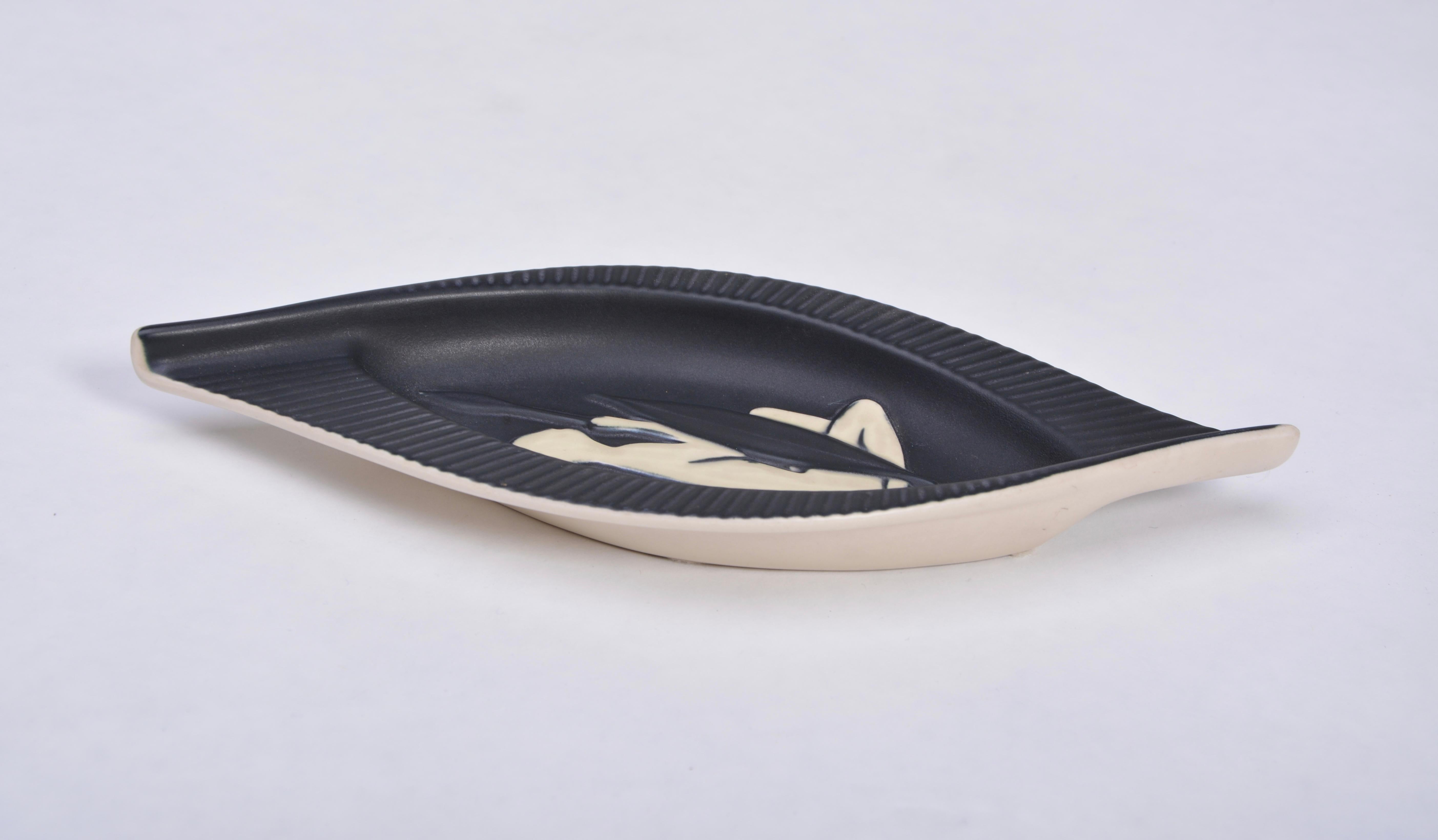 Mid-Century Modern Danish bowl by Svend Aage Holm Sørensen for Søholm, 1950s In Good Condition For Sale In Berlin, Germany