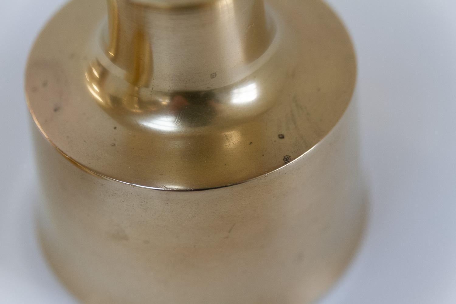 Mid-Century Danish Brass Candleholders by Jens Quistgaard,  1960s. Set of 2. For Sale 5