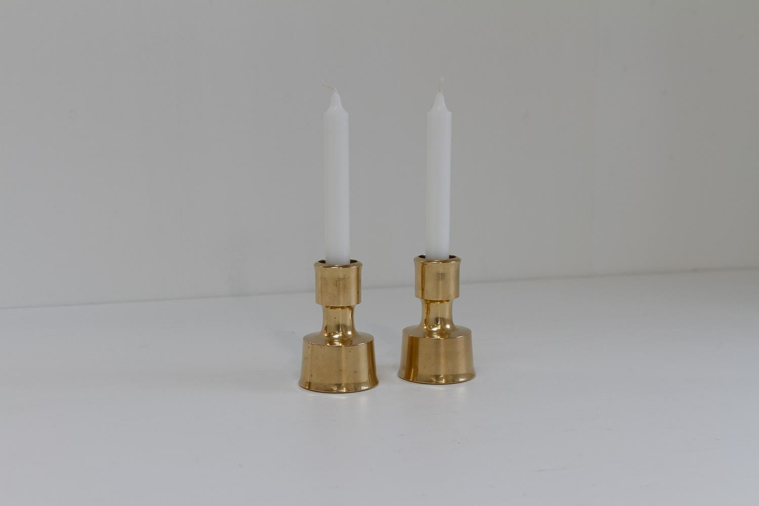 Mid-Century Danish Brass Candleholders by Jens Quistgaard,  1960s. Set of 2. For Sale 7
