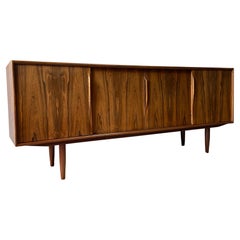 Mid century Brazilian rosewood credenza by Gunni Omann for ACO Mobler Denmark Mid century Brazilian rosewood credenza by Gunni Omann for ACO Mobler Denmark