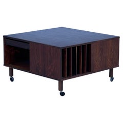 Mid Century Danish Brazilian Rosewood Cubus Coffee Table by Peter Lovig Nielsen