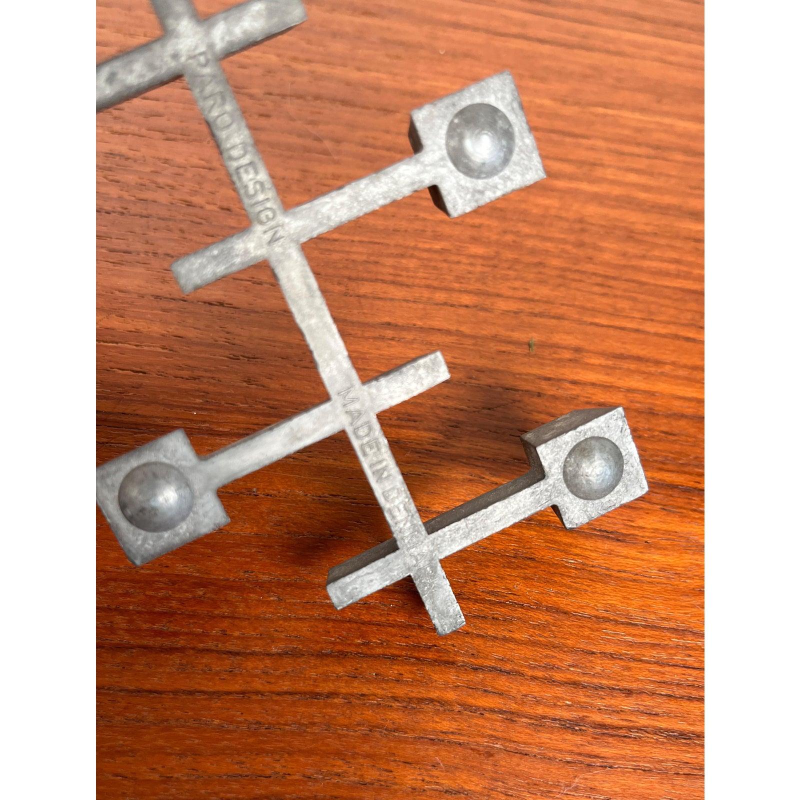 Mid-Century Danish Brutalist Cast Iron Candleholder by Jens H. Quistgaard, 1960s For Sale 5