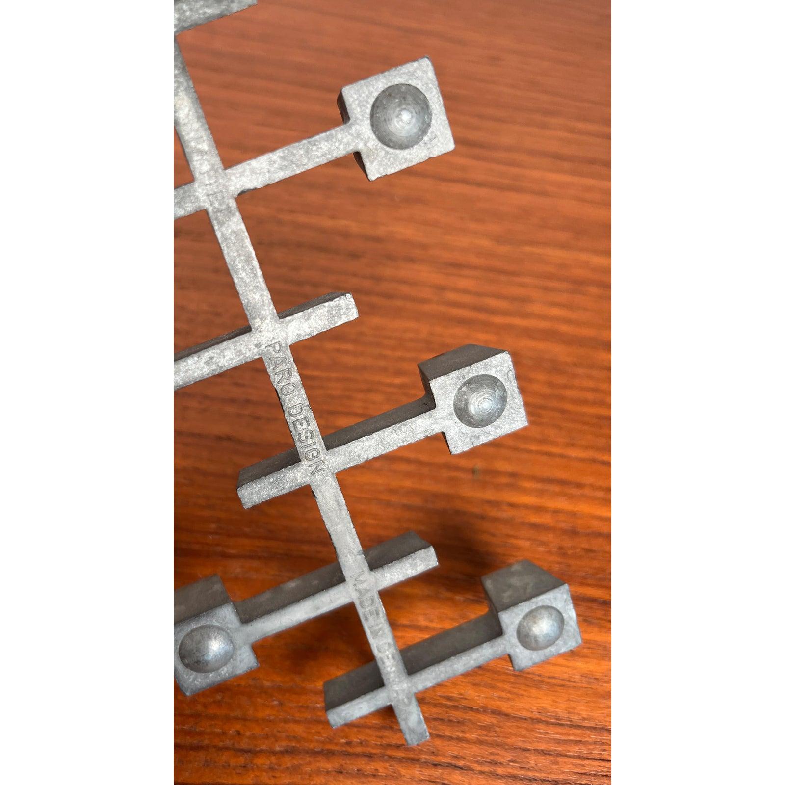 Mid-Century Danish Brutalist Cast Iron Candleholder by Jens H. Quistgaard, 1960s For Sale 4