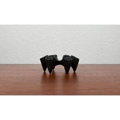 Mid-Century Danish Brutalist Cast Iron Candleholder by Jens H. Quistgaard