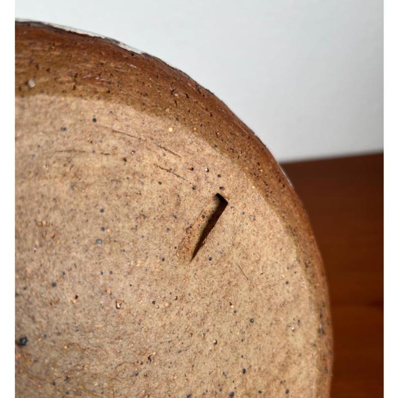 Mid-Century Danish Brutalist Pottery Bowl by Jim & Henny Waldorff, 1960s For Sale 1