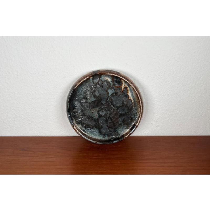Mid-Century Danish Brutalist Pottery Bowl by Jim & Henny Waldorff, 1960s For Sale 2