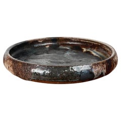 Mid-Century Danish Brutalist Pottery Bowl by Jim & Henny Waldorff, 1960s