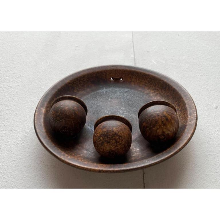 Mid-Century Modern Mid-Century Danish Brutalist Studio Pottery Wall Candleholder , 1960s For Sale