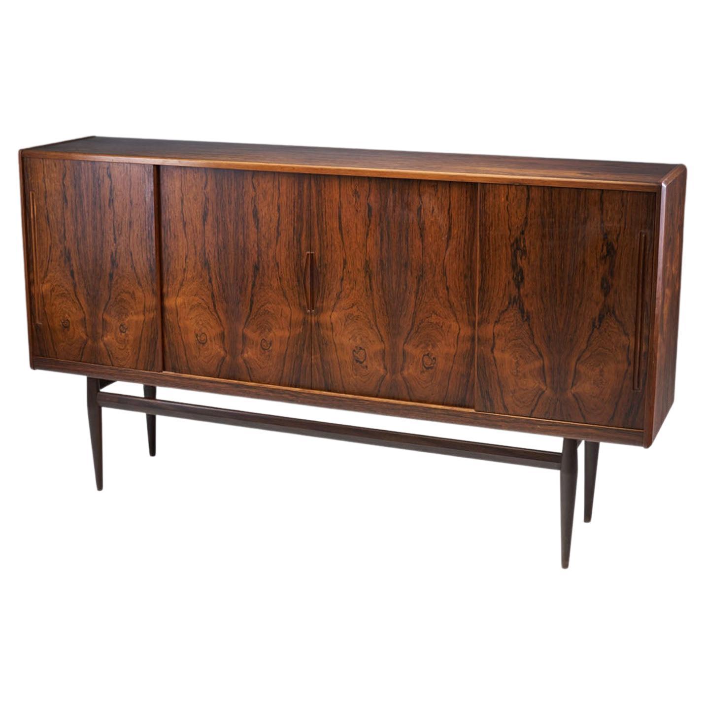 Mid-Century Danish Cabinetmaker Sideboard, Denmark, 1960s For Sale