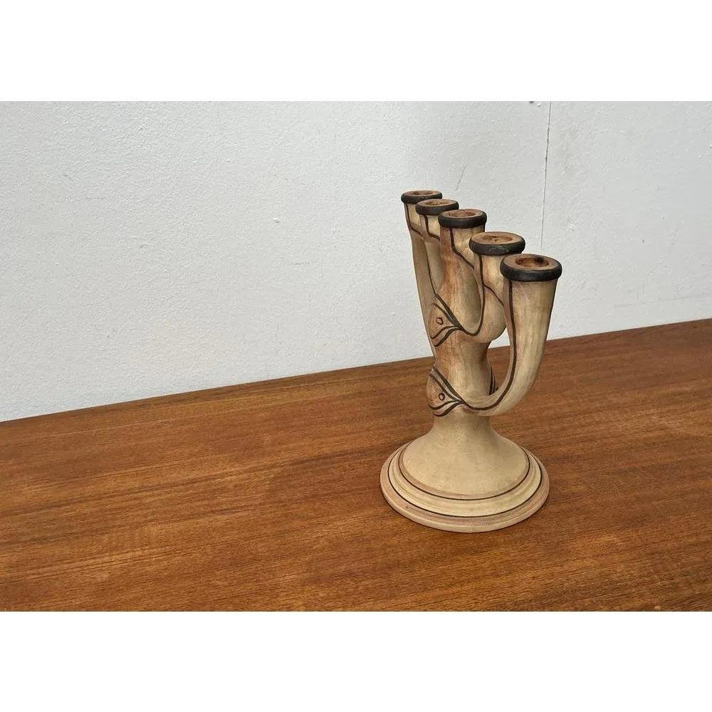 Portacandele danese di metà secolo di Hanne Design per Asbo Stentoj, anni '60 in vendita 3