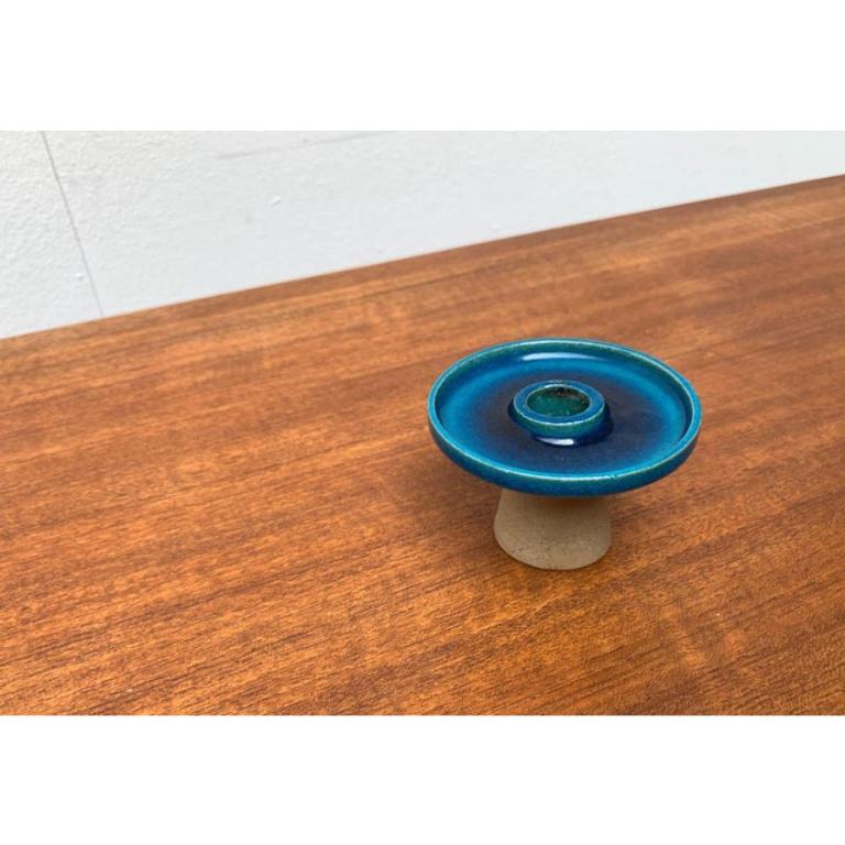 Mid-Century moderno Portacandele in ceramica danese di metà secolo di Herman A. Kähler per HAK, anni '60 in vendita