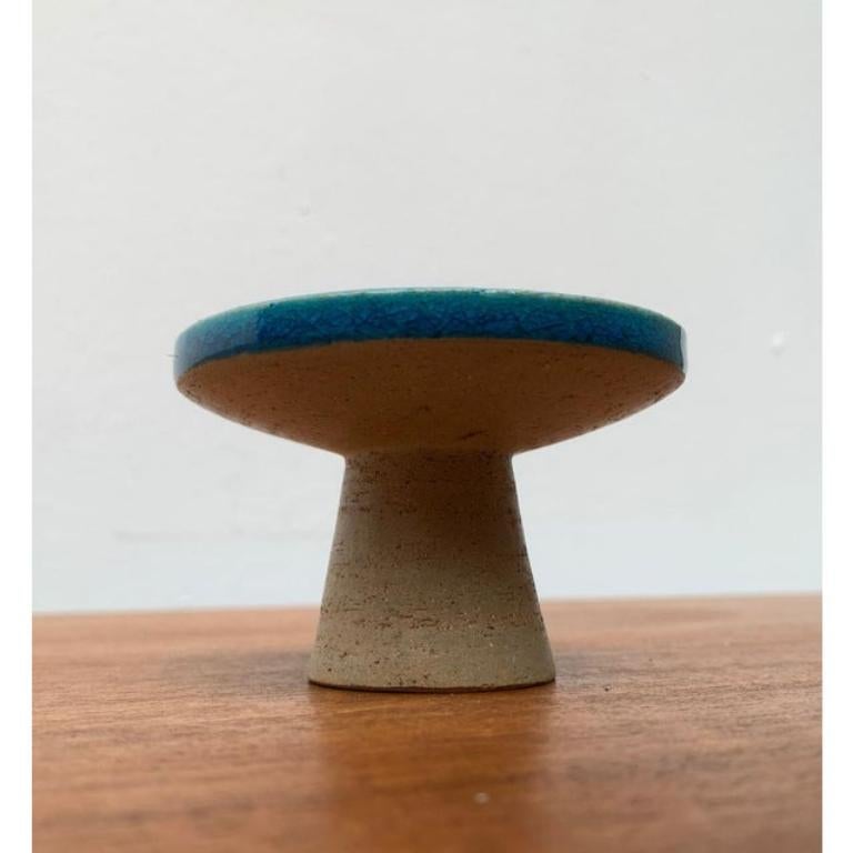 Ceramica Portacandele in ceramica danese di metà secolo di Herman A. Kähler per HAK, anni '60 in vendita