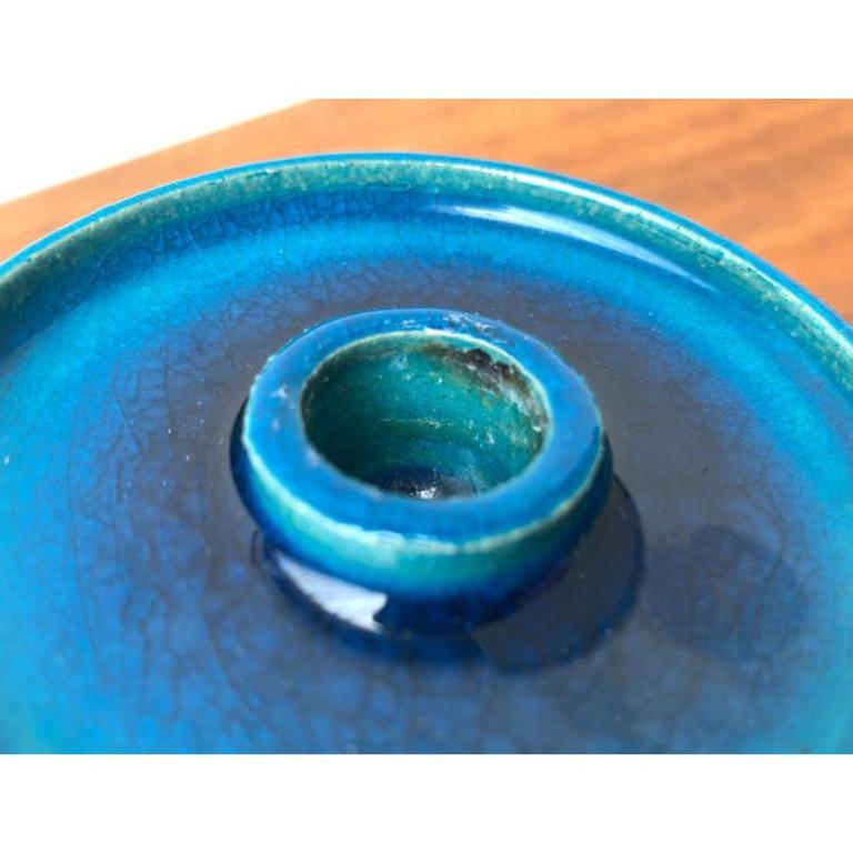 Portacandele in ceramica danese di metà secolo di Herman A. Kähler per HAK, anni '60 in vendita 2