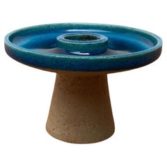 Mid-Century Danish Ceramic Candle Holder by Herman A. Kähler for Hak, 1960s