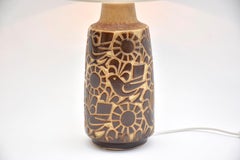 Lámpara de sobremesa danesa de cerámica esmaltada de mediados de siglo, Michael Andersen & Son, 1960