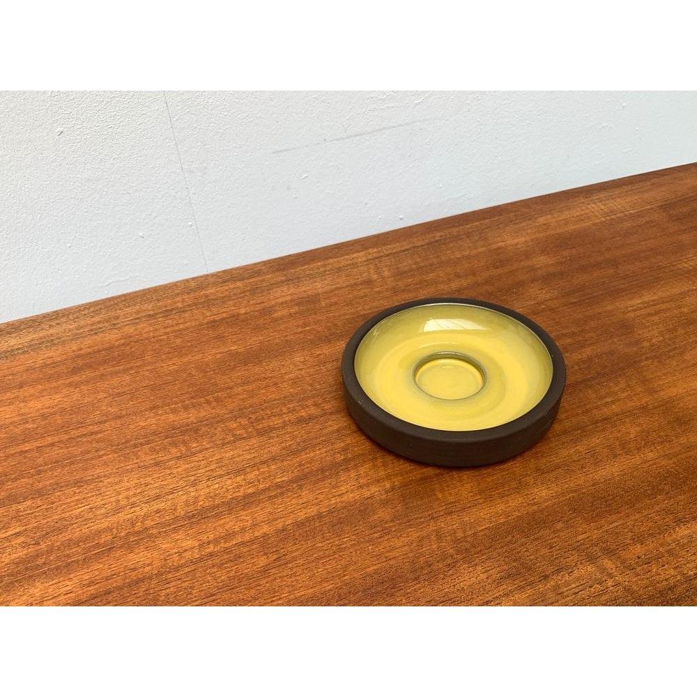 Mid-Century Danish Ceramic Minimalist Candle Holder From Lehmann Pottery, 1960s For Sale 4