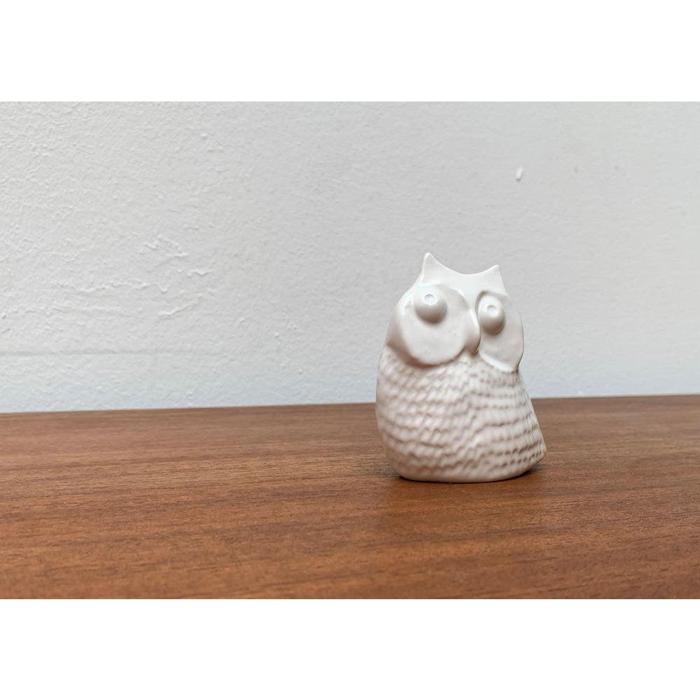 Scultura di gufo in ceramica danese di metà secolo di Søholm, anni '60 in vendita 4