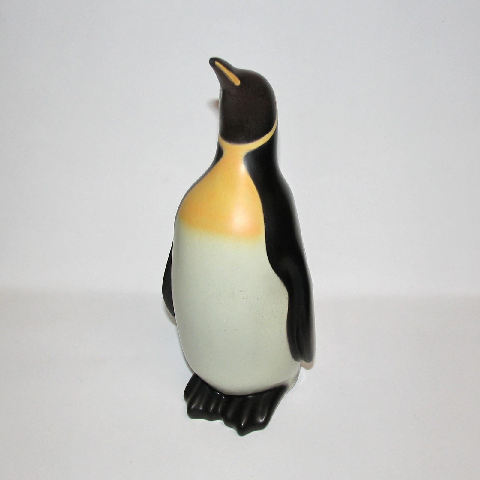 Midcentury Danish Ceramic Penguin Bank by Knabstrup 2