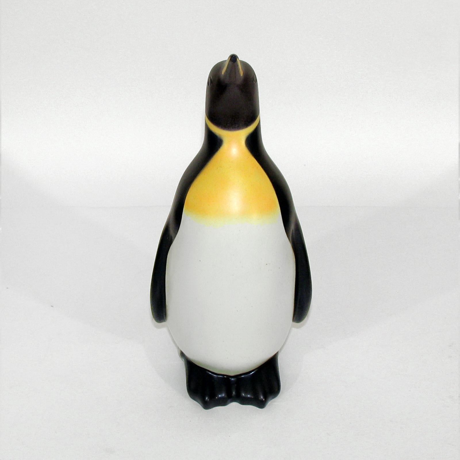 Midcentury Danish Ceramic Penguin Bank by Knabstrup 3