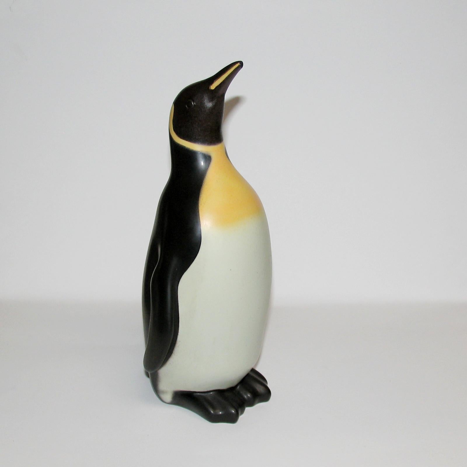 Midcentury Danish Ceramic Penguin Bank by Knabstrup 4